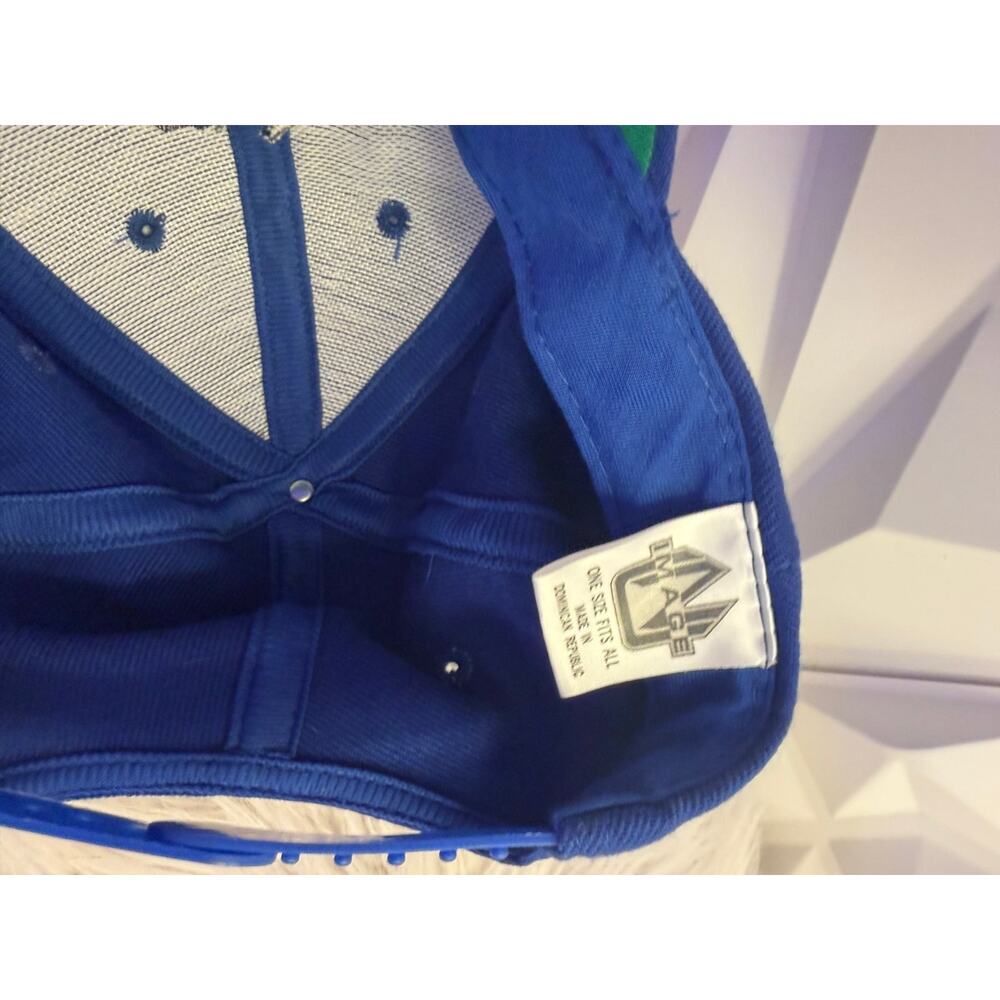 90s UK Wildcats Royal Blue Snapback Cap - Picture 3 of 5